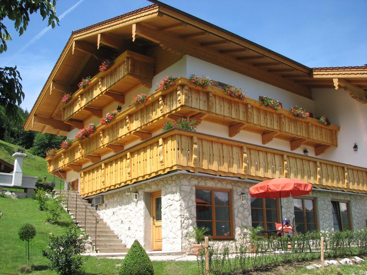 Hacher Josef - Bergpanorama Ferienwohnungen | Chiemgau Karte マルクヴァルトシュタイン エクステリア 写真